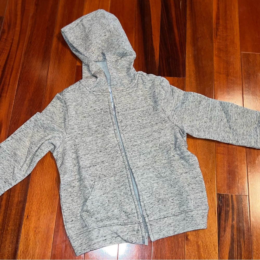 4T Old Navy Heather Gray Jacket/Zipper Sweatshirt
